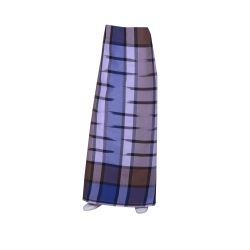 KATTARI BLUE & BROWN COTTON LUNGI 